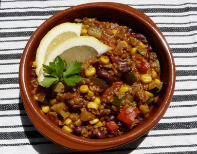 vegane Sommerküche: Chili sin carne ohne Soja